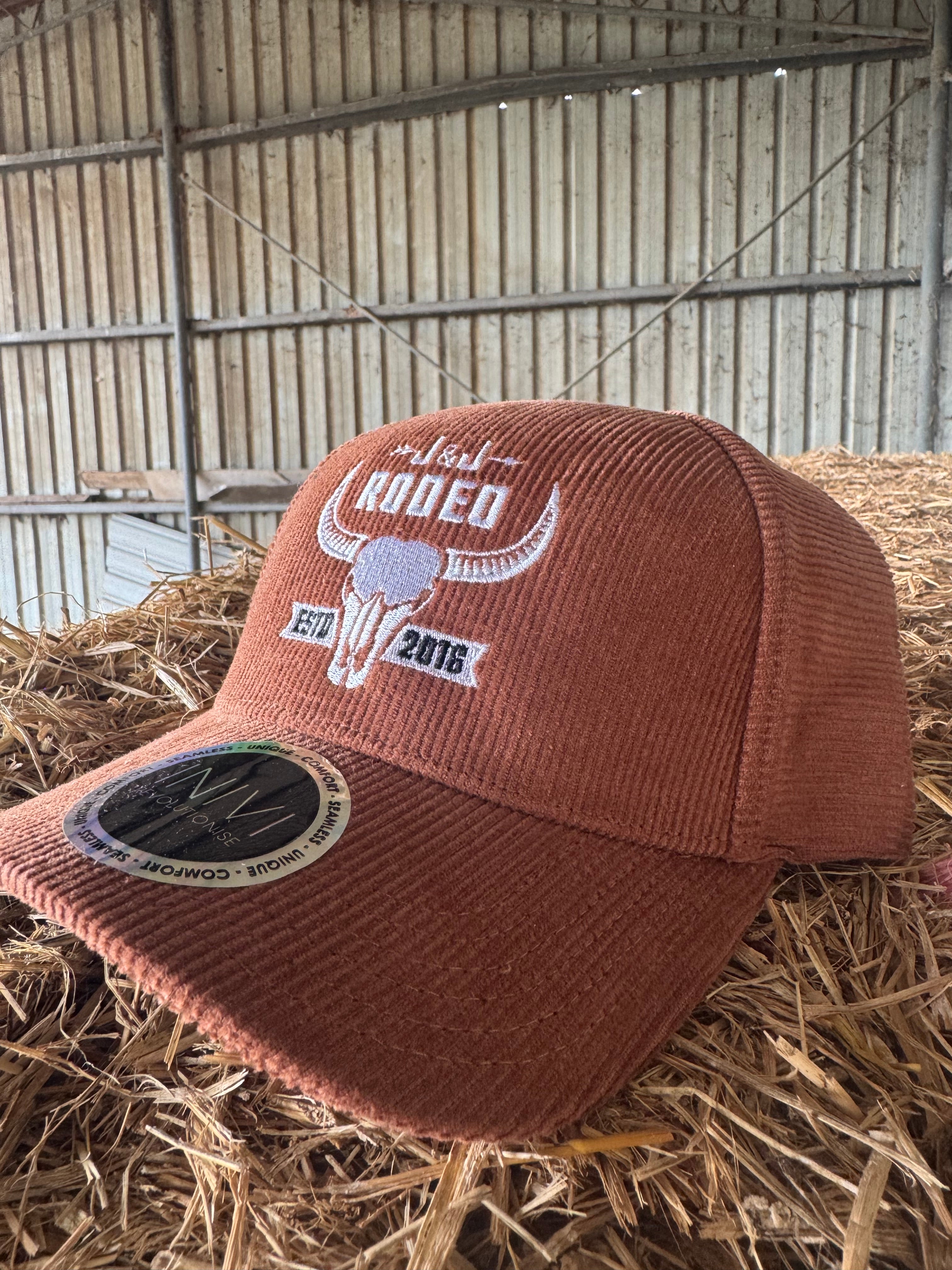 Brown Cord Cap